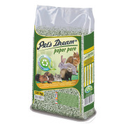 Хартиена целулозна постеля за Гризачи, Котки и Птици, 20 литра - Pets Dream Paper Pure