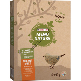 Menu Nature Gourmet balls with Insects - топки с насекоми за Птици 6х90 гр. (540 гр.)