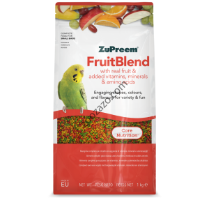 Плодови Гранули за малки и средни Папагали, 1 кг. - ZuPreem FruitBlend 